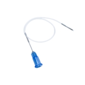 Anterior Chamber Maintainer, 4mm Serrated Tip, 23ga, 22mm, 6"Silicon Tubing, Inner Diameter 0.3mm (0.12"), Outer Diameter 0.95mm (025"), Sold Sterile 1 Per Package, Minimum Order Of 10 Units cannula, sterile